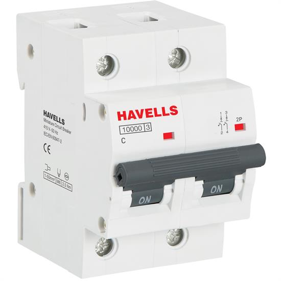 Автоматический выключатель 2P 10kA  3M Havells - фото 12910