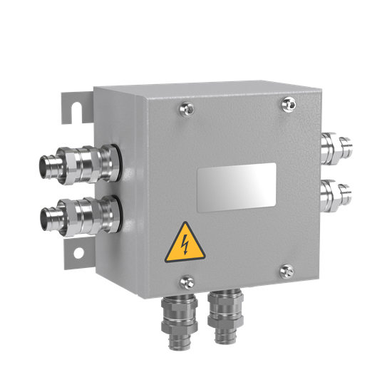 Коробка соединительная STBE-675-(1-C-R50-PN)-(2-D-R50-PN)-(8-95-L)+(2-95-PE)+(2-6-PE) 1Ех е IIC Т6 G - фото 14304
