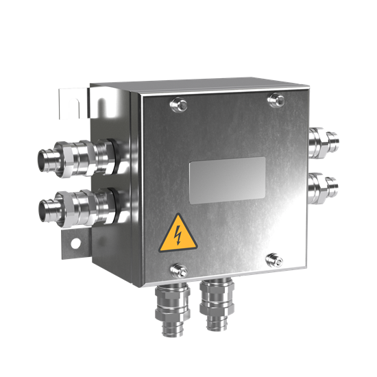 Коробка соединительная SSTBE-454-(2-C-R50-PN)-(2-D-R50-PN)-(8-70-L)+(3-70-PE) 1Ех е IIC Т6 Gb - фото 14322
