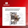 Автоматический выключатель 1P 6kA B Havells - фото 12817