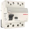 Устройство защитного отключения 3P+N, In=100 мА, Тип АС, 4М, Havells - фото 12920